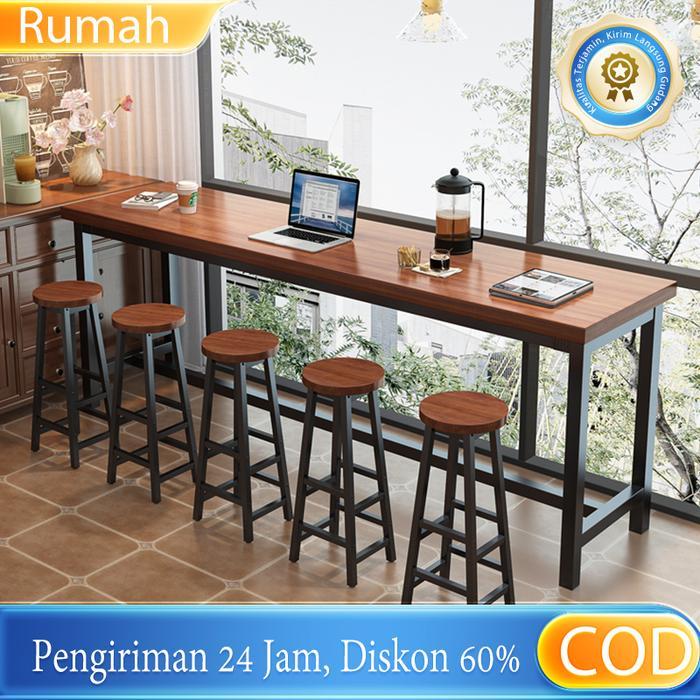 Promo Meja Bar Tinggi Untuk Rumah Tamu, Teras Rumah Meja Sempit Dinding Untuk Kedai Teh, Bar Set