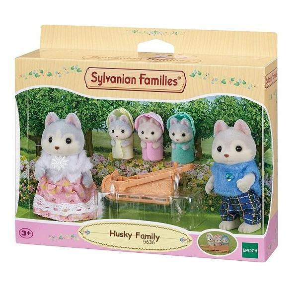 Mainan Koleksi Sylvanian Family Husky Family
