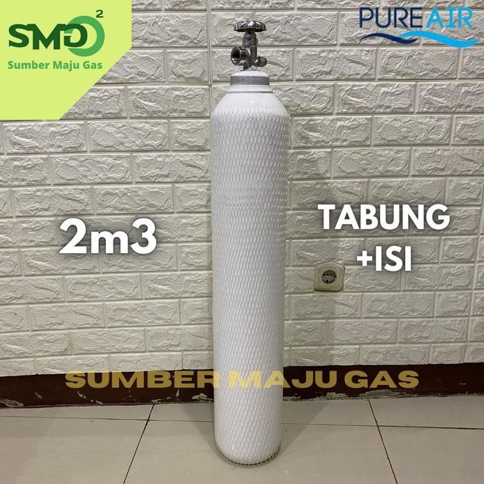 Tabung Oksigen 2m3 + Isi Oksigen