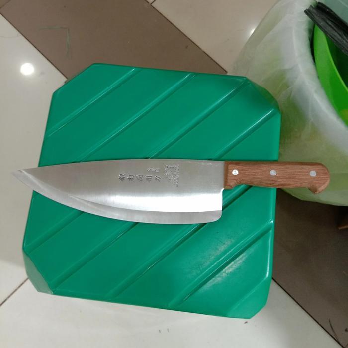nrd Pisau Golok Daging Tulang Super Tajam Stainless Steel