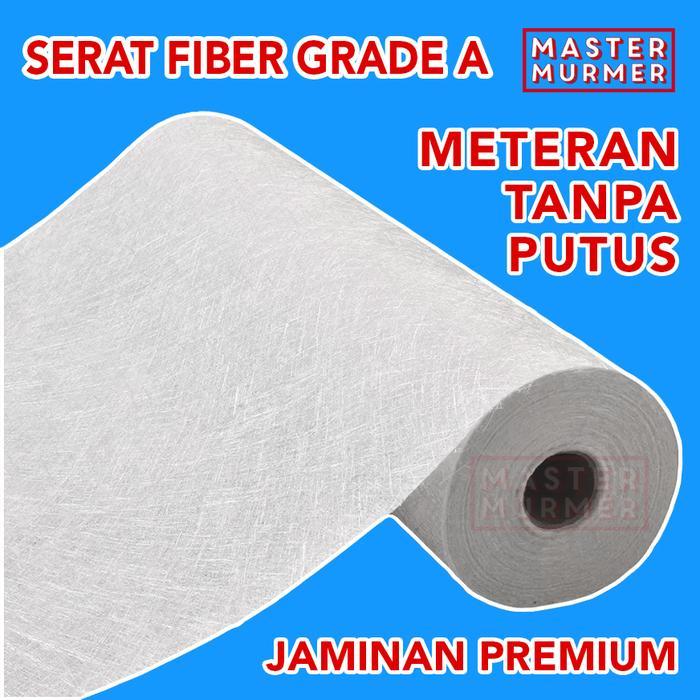 News Serat Fiber Meteran 1 meter Kualitas Impor Strand Matt Aquaproof
