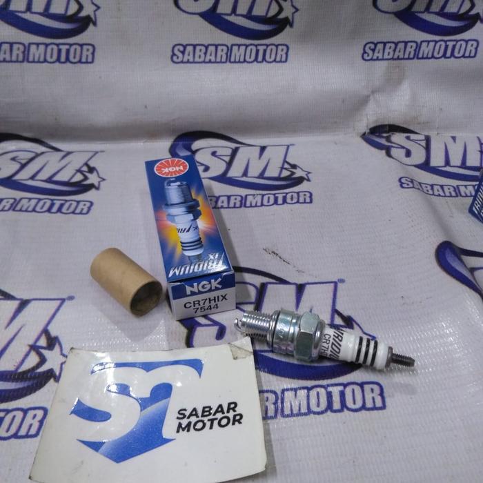 NGK Iridium CR7HIX - Busi NGK iridium Supra x - Busi iridium MIO - Busi motor skywave - Busi NGK