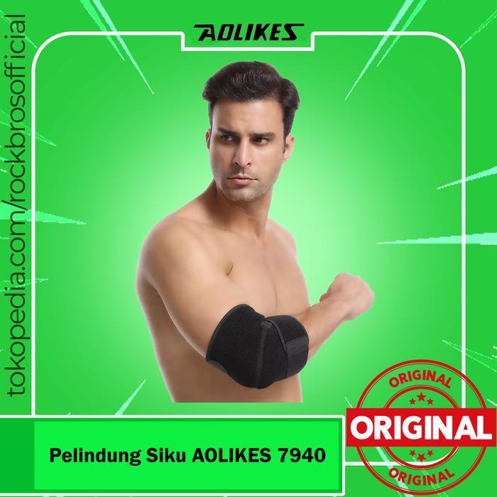 (COD) DEKER PELINDUNG SIKU TANGAN AOLIKES 7940 PENOPANG CIDERA SIKU UNISEX
