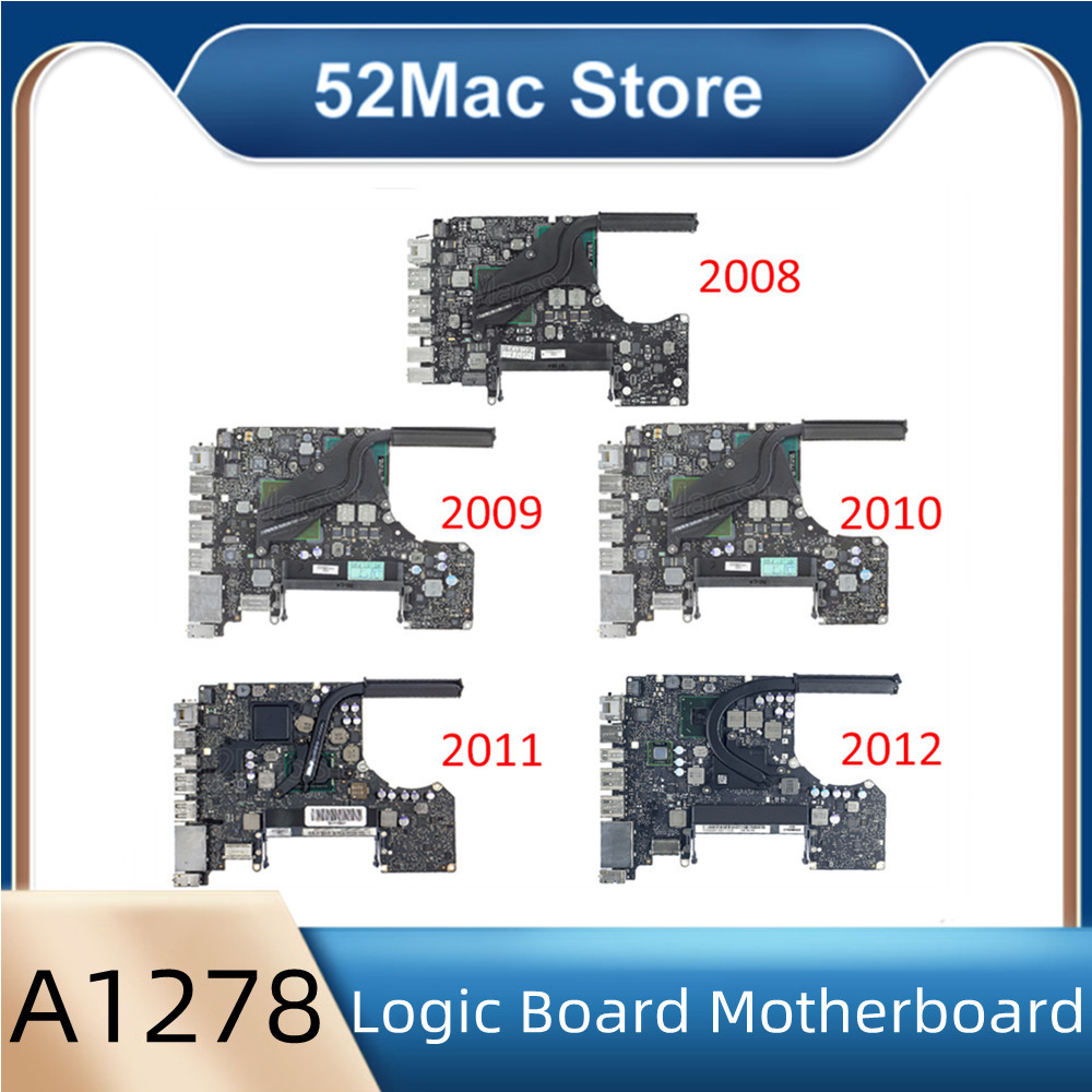Tested A1278 Motherboard For Macbook Pro 13" Logic Board 2008 2009 2010 2011 2012 Years