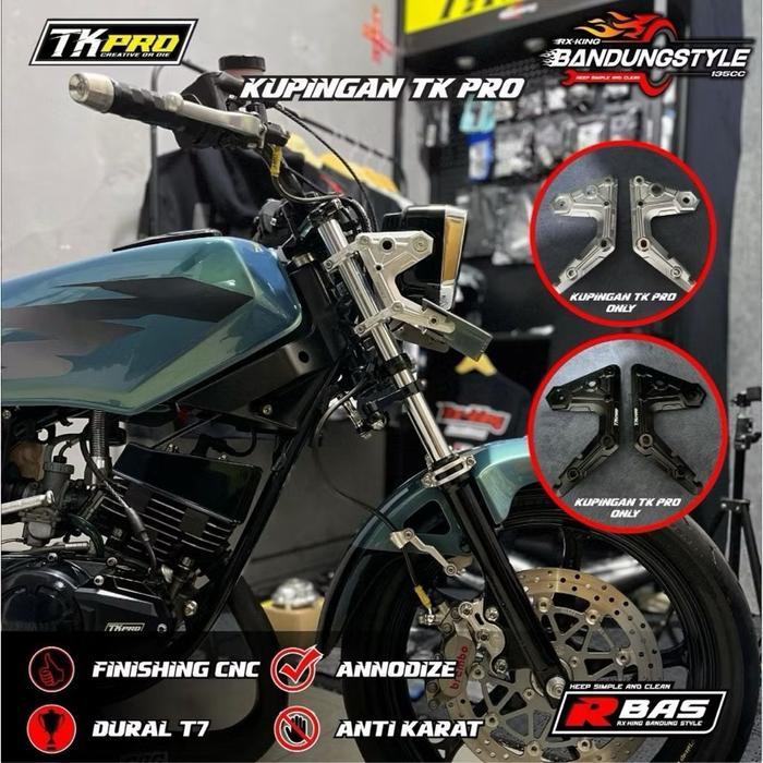 Kupingan Lampu Cnc Rx King Original Tk Pro Kupingan Only