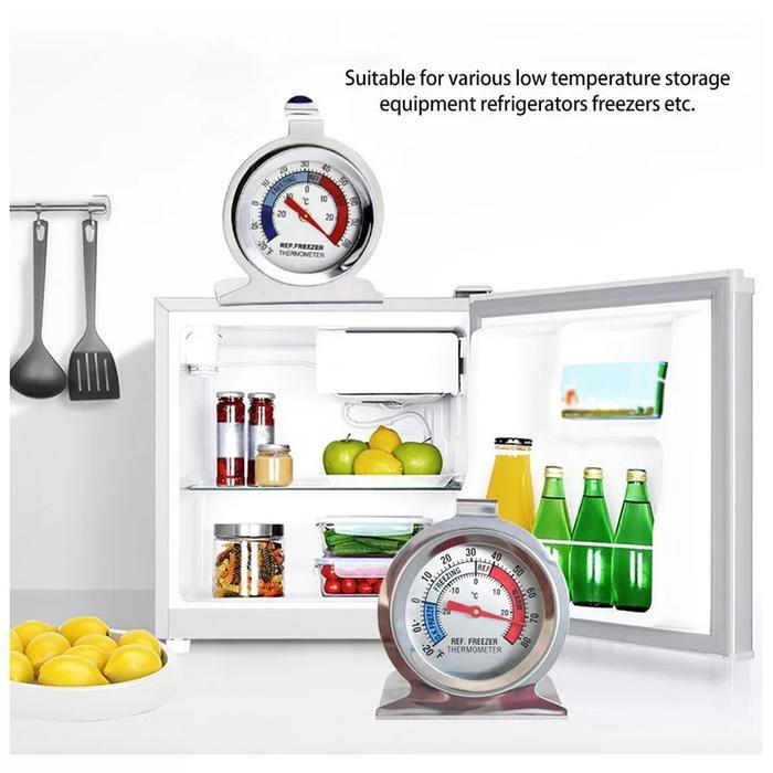 PENGUKUR SUHU KULKAS TEMP REFRIGATOR FREEZER FOOD MEAT DAPUR DAGING