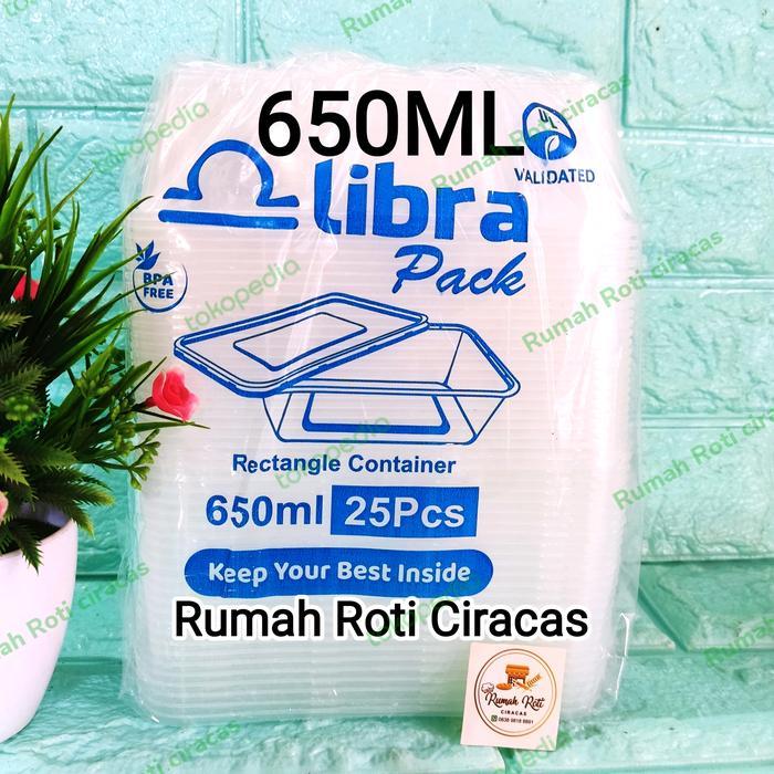 Sale Thinwall Food Container Kotak Box Tupperware Mika Bowl Plastik 25 Pcs