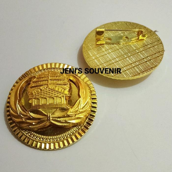 PIN KORPRI MODEL TUMPUK BULAT 3 cm - BROS KORPRI - LENCANA KORPRI Bros Magnet