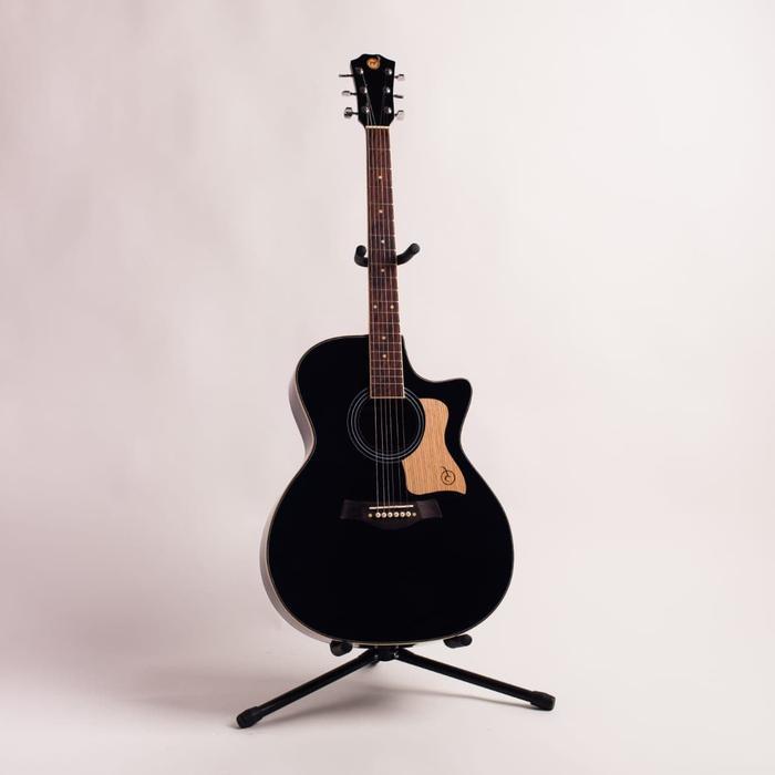 Gitar Akustik Mandalika L-01 Hitam Original Full Set