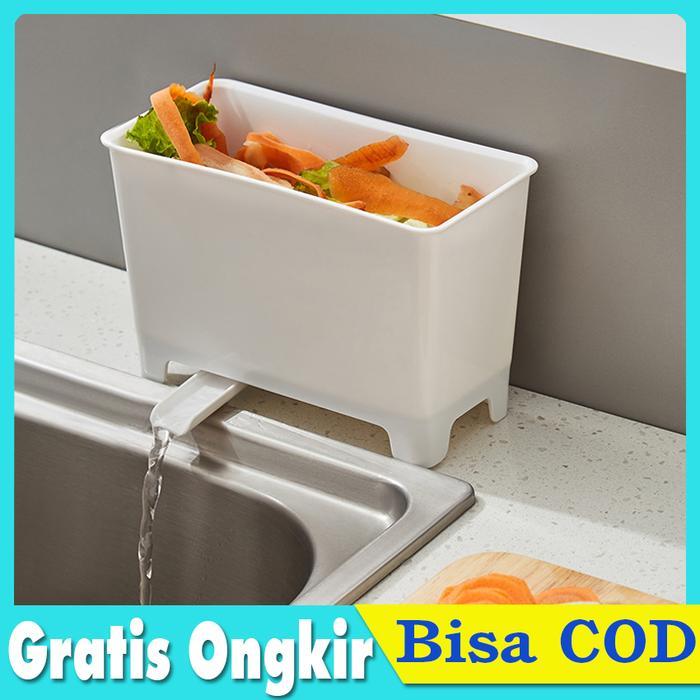 Tempat Sampah Kering Dan Basah Wastafel Dapur Saringan Sampah Wastafel