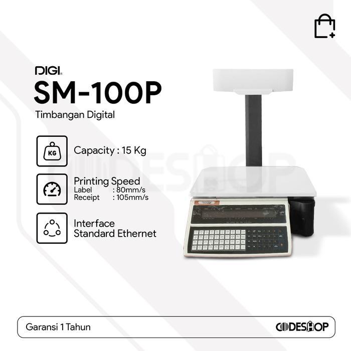 TIMBANGAN DIGI SM 100 P