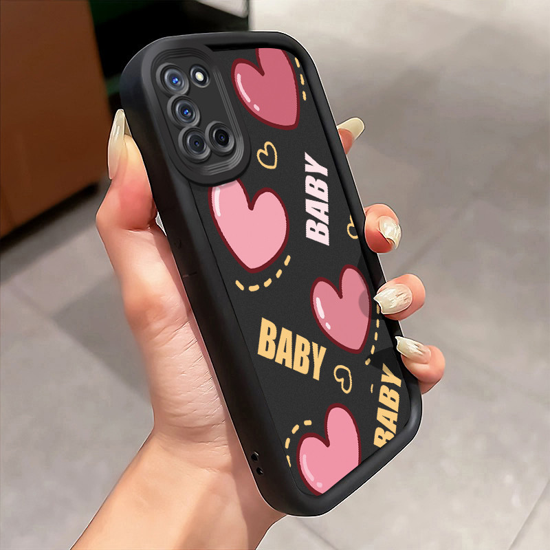 Casing Hp OPPO A52 OPPO A72 OPPO A92 Case Casing Graffiti Cinta pola Kasus HP Tangga Langit Mewah Si