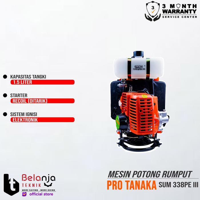 FARM- Pro Tanaka Mesin Potong Rumput Pro Sum 338 Pe Iii Brush Cutter Sum338