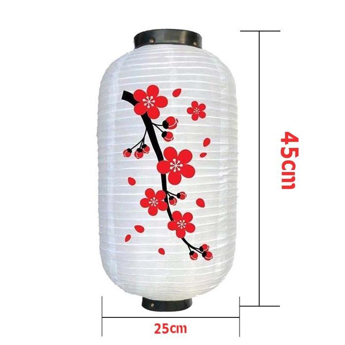 35jnw- Lampion Gantung Jepang Tahan Air Lampion Kain Gantung Outdoor Lampion Murah/Putih