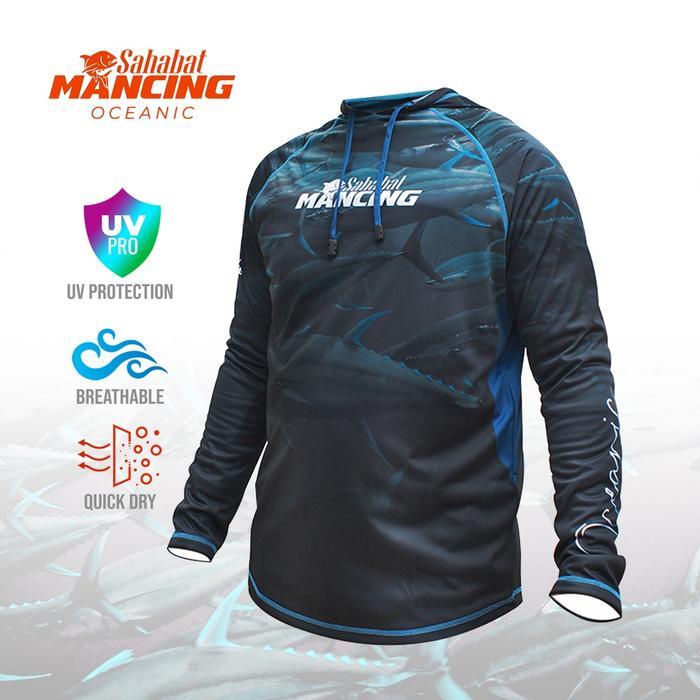 Jersey Sm Oceanic Uv Protect Hoodie Premium Sahabat Mancing