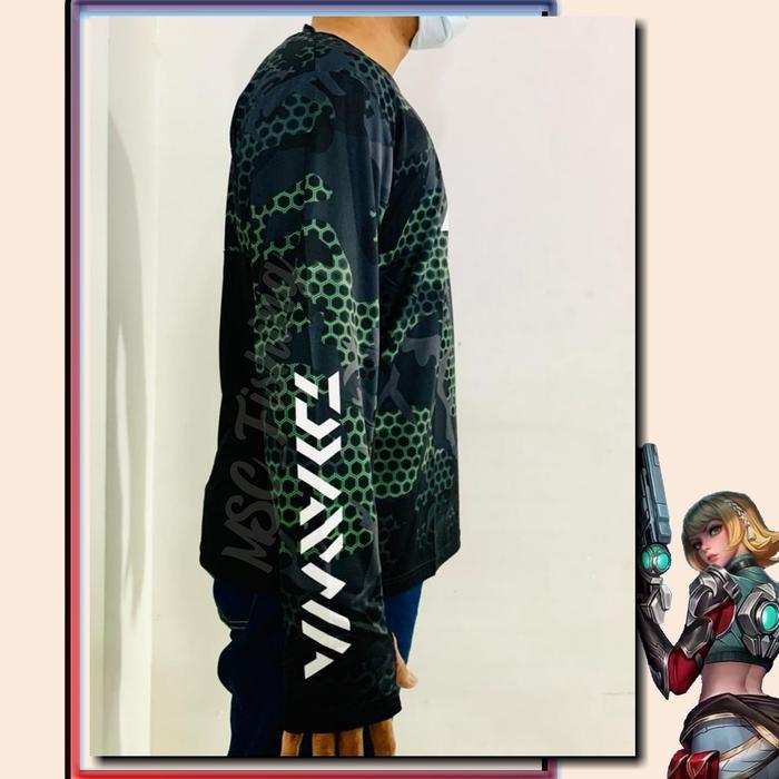 Baju Jersey Mancing Daiwa Original Type St-30121