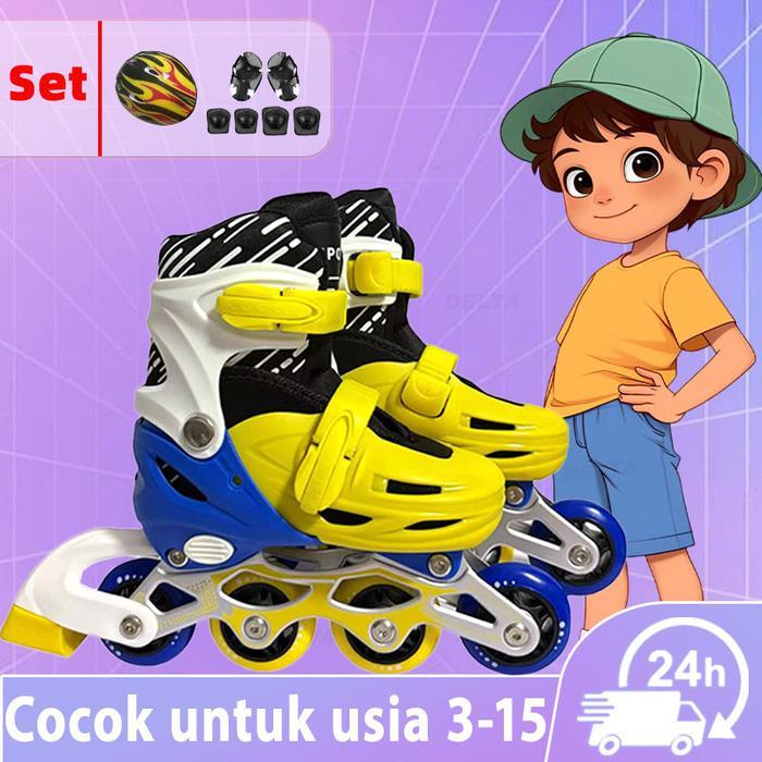 SEPATU ANAK PEREMPUAN/SEPATU RODA ANAK PEREMPUAN/SEPATU RODA/SEPATU RODA DEWASAA