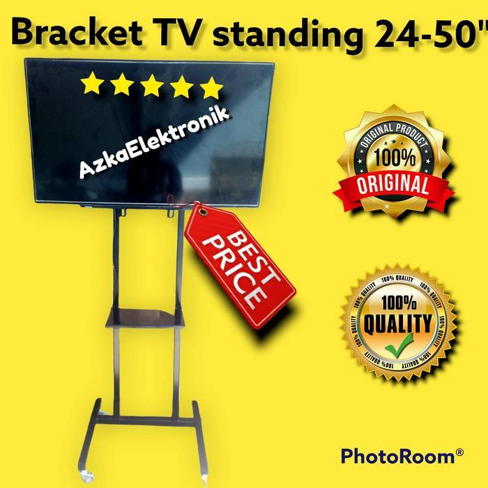 NEWTRIC- Bracket Standing Curved Plasma Tv Led Lcd 24-55 Inchi