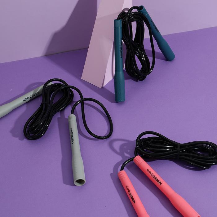 MINISO Skipping Rope Pegangna Panjang Tali Skipping Fitness Latihan Fisik Olahraga Pembakaran Lemak