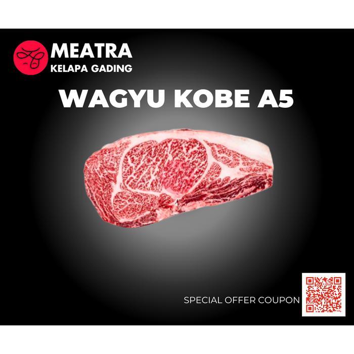 WAGYU KOBE A5 JAPANESE WAGYU SIRLOIN STRIPLOIN WAGYU JEPANG Daging Frozen