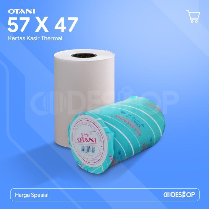 KERTAS KASIR 58 X 50 - THERMAL 58X50 - 58X48 58 x 48 OTANI HITAM