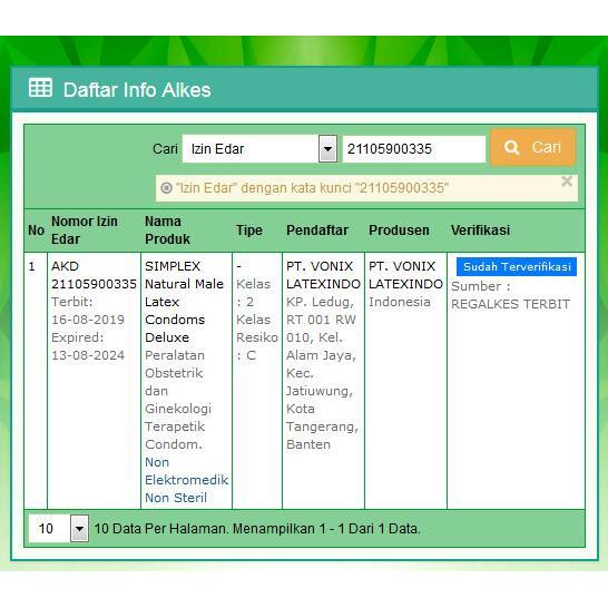 HORLIQUID- Kondom Simplex Deluxe - Isi 12