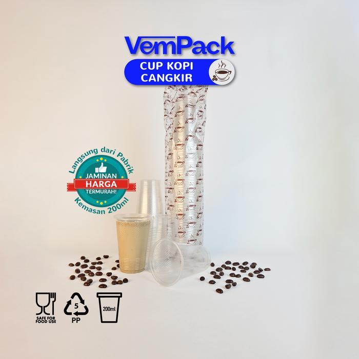 Gelas Plastik Cup Kopi Cangkir Cangkir Plastik Kopi Gelas Plastik Minuman Es Dingin Cup Plastik
