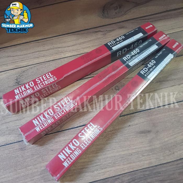 BALABALA- Kawat Las Nikko Steel Rd460 2.6 Mili 2,6Mm (1Pak Isi 1 Kg)