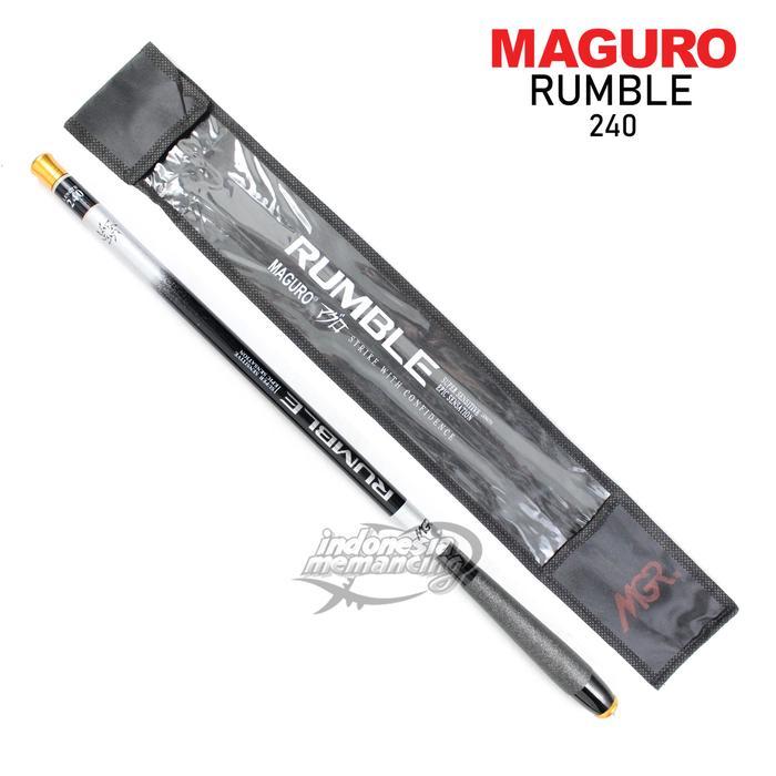 Joran Tegek Maguro Rumble Ruas Pendek Tegek Lentur Indonesia Memancing Shop -Gratisongkir