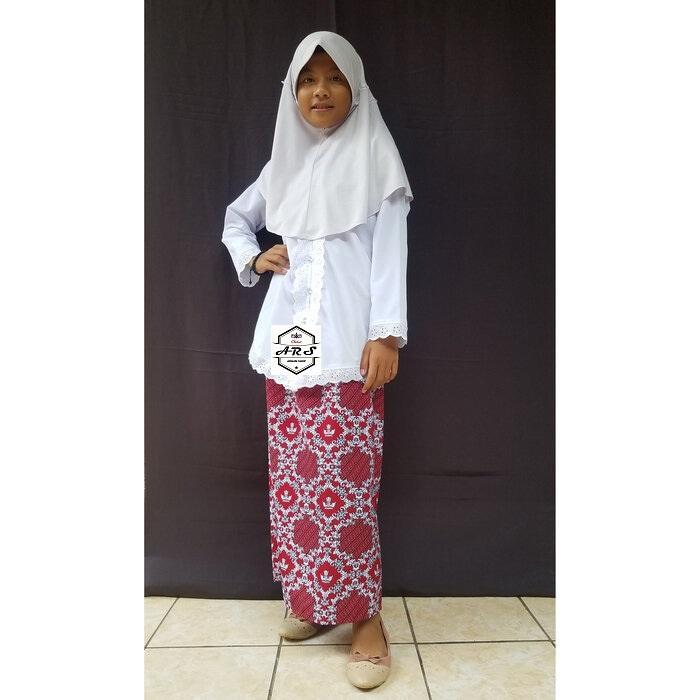 ASLI Seragam Kebaya Anak / Seragam Kebaya Sekolah Kelas 1-6 SD READY STOCK