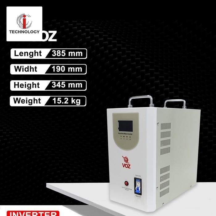 VOZ INVERTER UPS HB2024 PSW 2000VA 1600W 24V PURE SINEWAVE