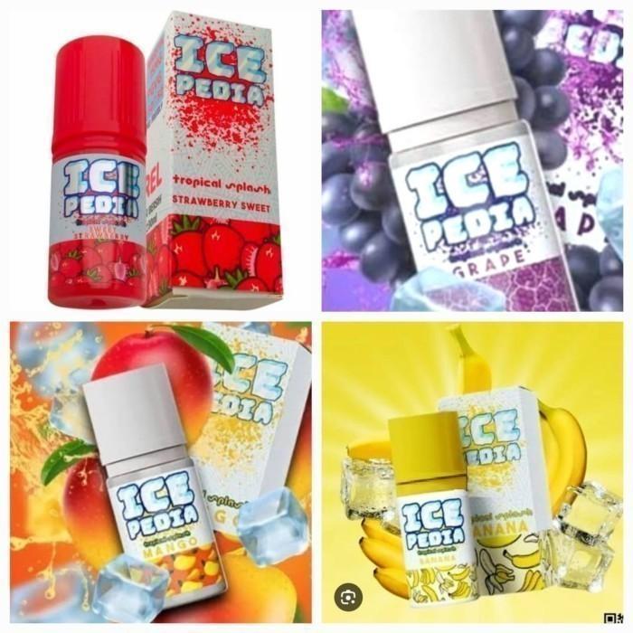 ICEPEDIA FRUITY STRAWBERRY SWEET 30ML 15MG BY MAJAPAHIT BREWERY