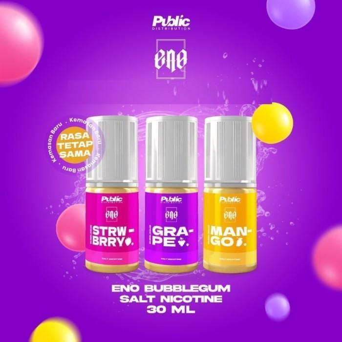 ENO BUBBLEGUM SERIES 30ML 30MG BY PUBLIC DISTRIBUTION