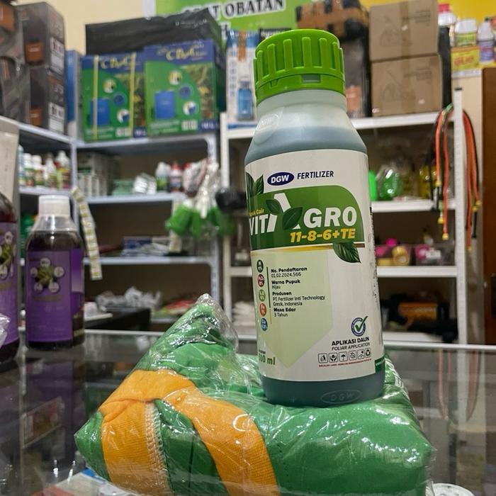 Pupuk nutrisi VITAGRO 500ML BONUS KAOS