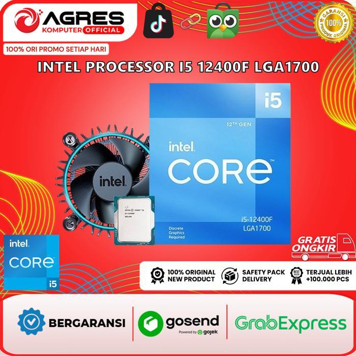 INTEL PROCESSOR I5 12400F LGA1700 - PROCESSOR INTEL - PROCESSOR INTEL I5 - PROCESSOR LGA 1700 - I5