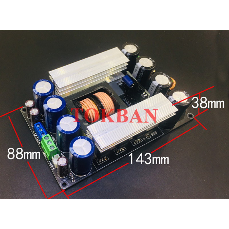 Tokban 1000W Llc Soft Switching Power Amplifier Board Switching Power