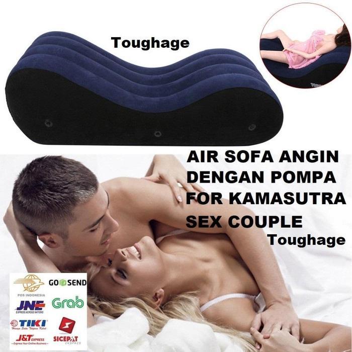 Promo Air Sofa Angin Dengan Pompa Portable Sofa For Kamasutra Inflatable Sex Original