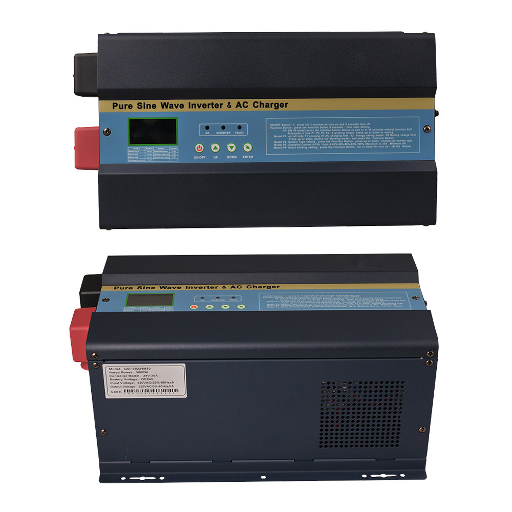 One Inverter Hybrid Mppt Solar Inverter 10Kva Off Grid 7Kw Pure Sine Wave Inverter 7000W 48V 120V