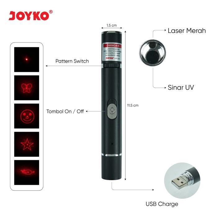LASER POINTER & UV / SENTER LASER UV LED LIGHT SENTER - JOYKO LPR 103