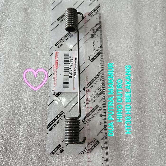 SPRING BRAKE SHOE PER PIRODO KAMPAS REM BELAKANG HINO DUTRO 130 HD BEST