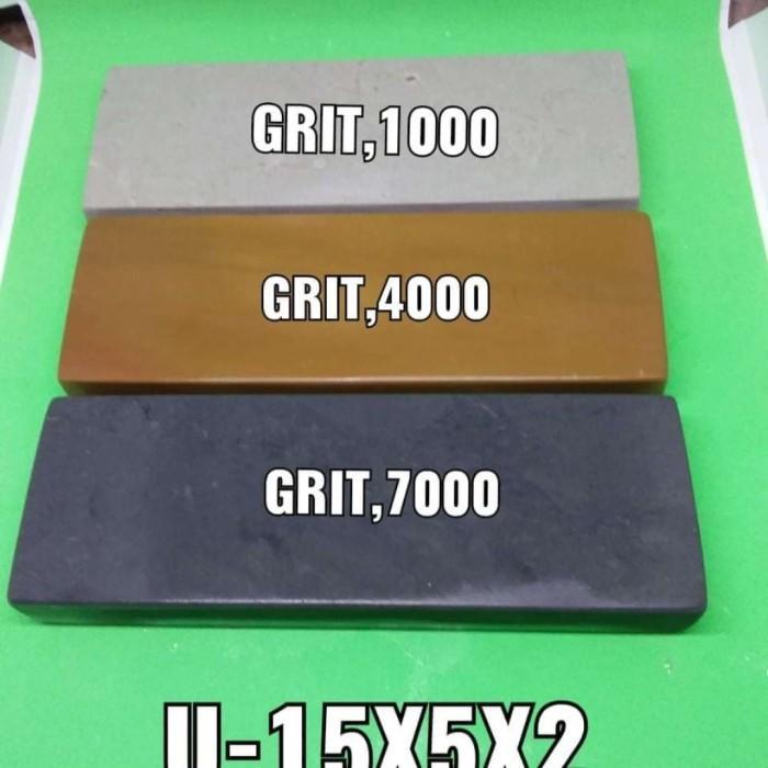 pengasah pisau alat asah batu asahan asli alam knife sharpener kode 550