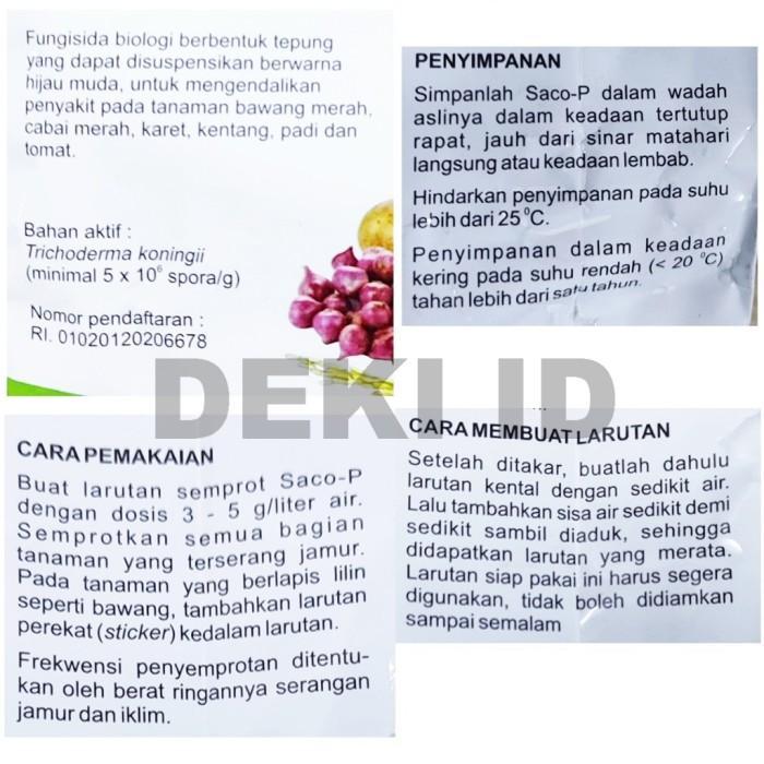 TRICODERMA KONINGII SACO P WP 1 KG FUNGISIDA ORGANIK TRICHODERMA