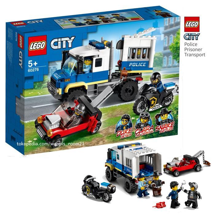 Lego City 60276 Police Prisoner Transport - Lego Polisi Kode 521