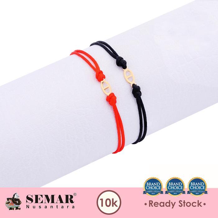 Gelang Tali Emas Pavla Gold 10K Semar Nusantara