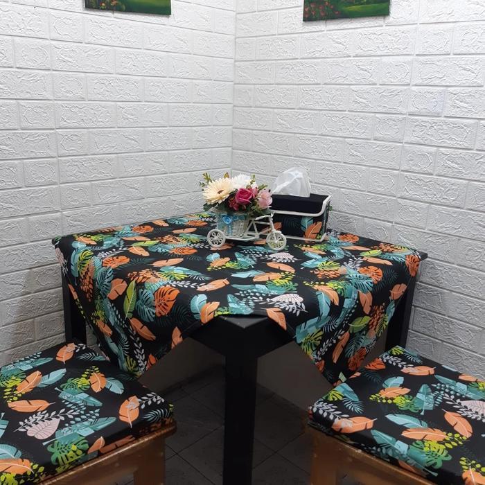 New- Taplak Meja Persegi 60 x 60, 80 x 80 cm, Taplak MejaTamu