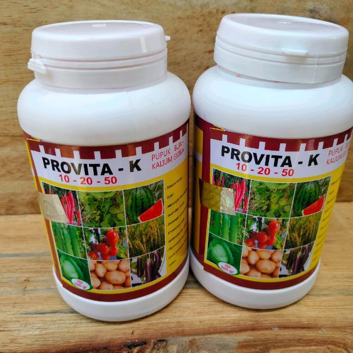 Pupuk Kalium Provita k 500 gram NPK 10 -50-20 Pupuk Buah Seperti Growmore Buah