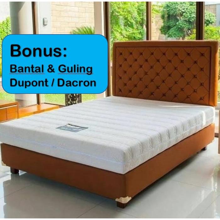 Kasur Uniland Latex Rebounded Sheraton Full Set Orthopedic Latexseries