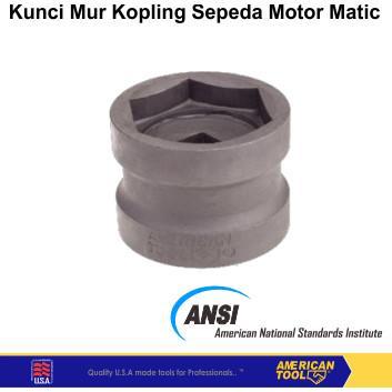 Socket Dobel Untuk Kopling 39X34/Double Copling American Tool 8958046
