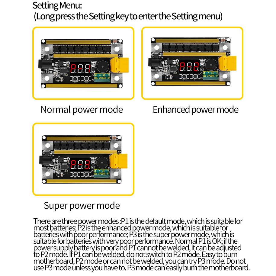 Spot Welder Kit Grade 99 12V 2400A Handheld Portable Diy Spot Welder
