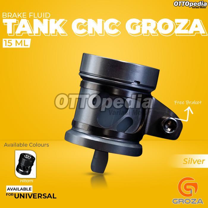 <<<<<] Brake Fluid Reservoir Tank Small Groza CNC Tabung Minyak Rem Groza NMAX Old NMAX NEO NMAX